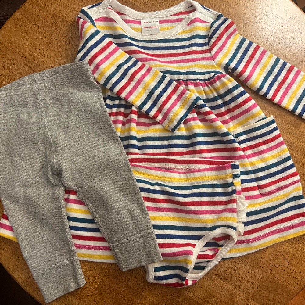 Hanna Andersson Rainbow set